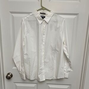 Lands’ End White Women’s Shirt